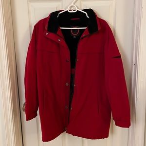 Red Winter Coat